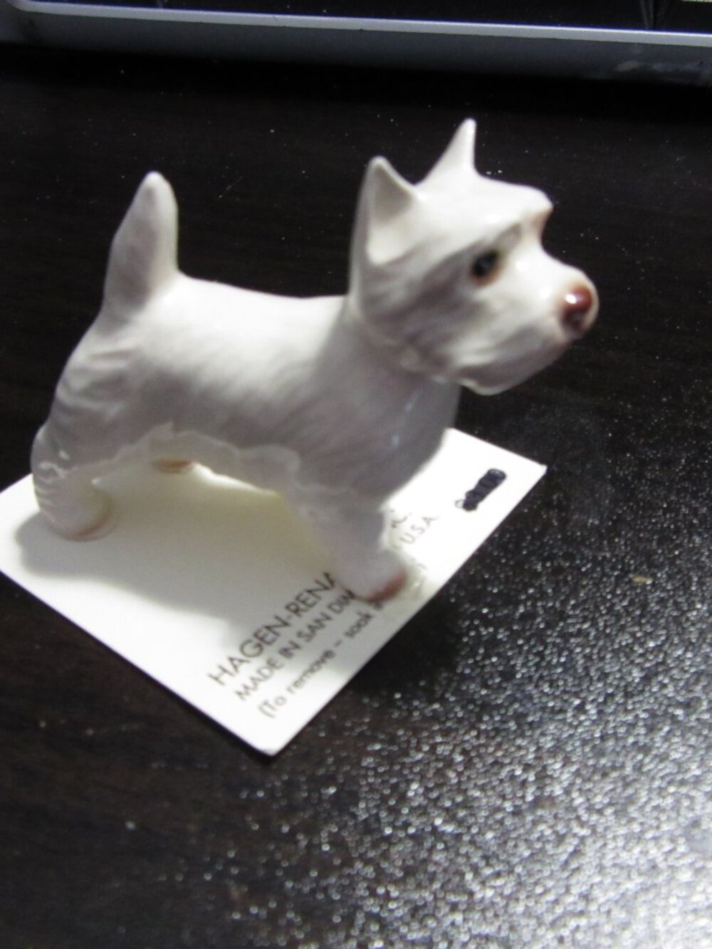 Vintage-Retired-Hagen-Renaker-West-Highland-Terrier Dog - Picture 9 of 12